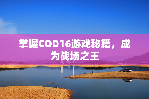 掌握COD16游戏秘籍，成为战场之王