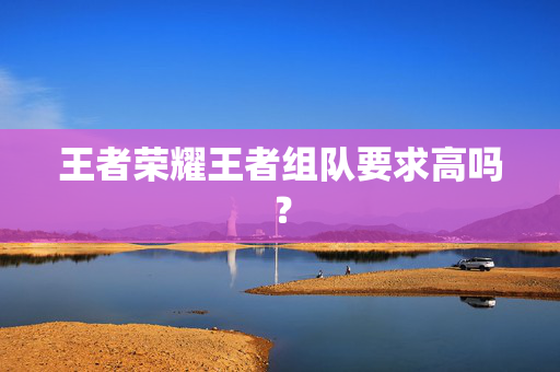 王者荣耀王者组队要求高吗？