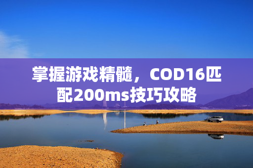 掌握游戏精髓，COD16匹配200ms技巧攻略