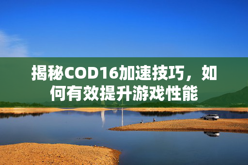 揭秘COD16加速技巧，如何有效提升游戏性能