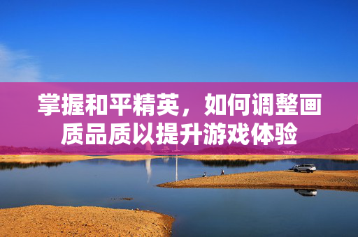 掌握和平精英，如何调整画质品质以提升游戏体验
