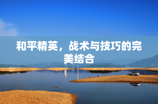 和平精英，战术与技巧的完美结合