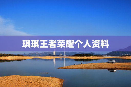 琪琪王者荣耀个人资料