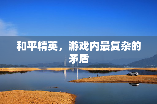和平精英，游戏内最复杂的矛盾
