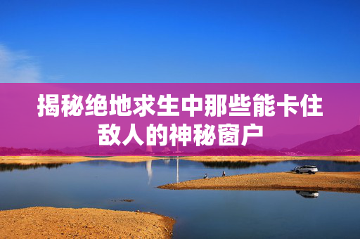揭秘绝地求生中那些能卡住敌人的神秘窗户