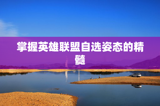 掌握英雄联盟自选姿态的精髓