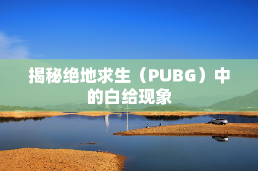 揭秘绝地求生（PUBG）中的白给现象