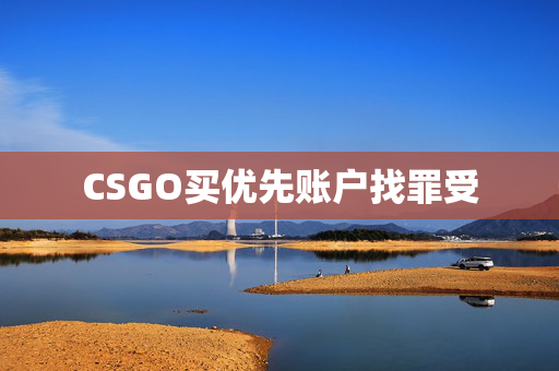 CSGO买优先账户找罪受