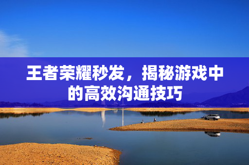 王者荣耀秒发，揭秘游戏中的高效沟通技巧