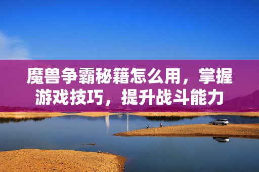 魔兽争霸秘籍怎么用，掌握游戏技巧，提升战斗能力