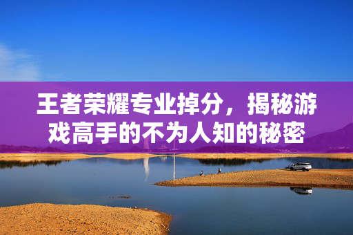 王者荣耀专业掉分，揭秘游戏高手的不为人知的秘密