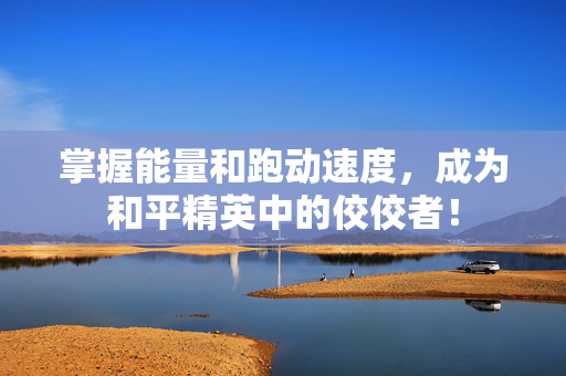 掌握能量和跑动速度，成为和平精英中的佼佼者！