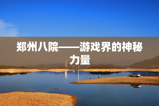 郑州八院——游戏界的神秘力量