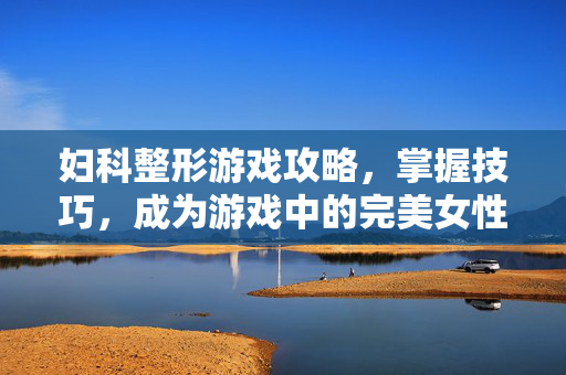 妇科整形游戏攻略,掌握技巧,成为游戏中的完美女性-第1张图片-SK游戏资讯网 妇科整形游戏攻略,掌握技巧,成为游戏中的完美女性-第1张图片-SK游戏资讯网