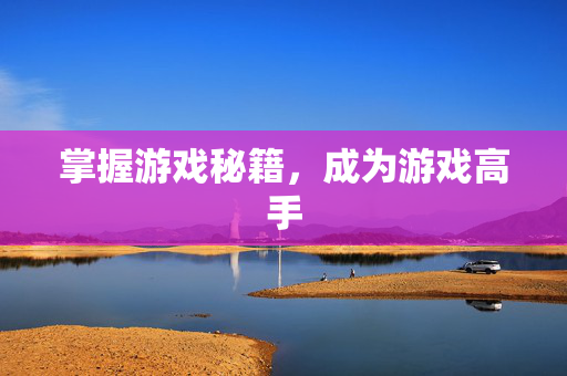 掌握游戏秘籍，成为游戏高手