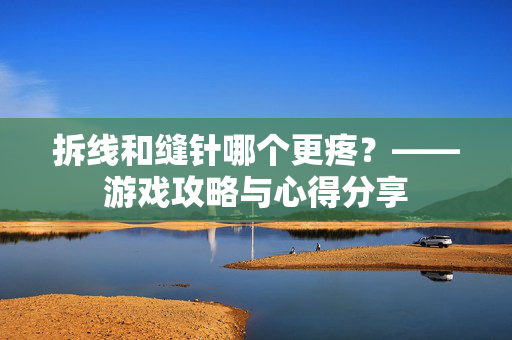 拆线和缝针哪个更疼?——游戏攻略与心得分享-第1张图片-SK游戏资讯网 拆线和缝针哪个更疼?——游戏攻略与心得分享-第1张图片-SK游戏资讯网