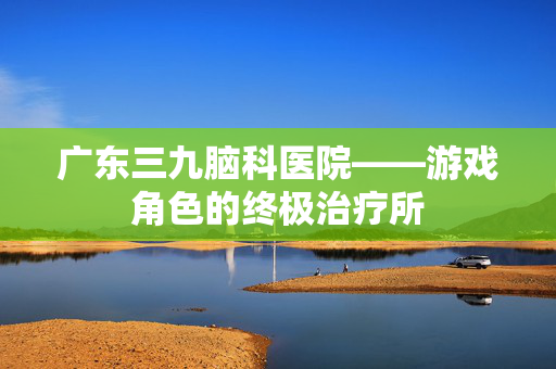 广东三九脑科医院——游戏角色的终极治疗所